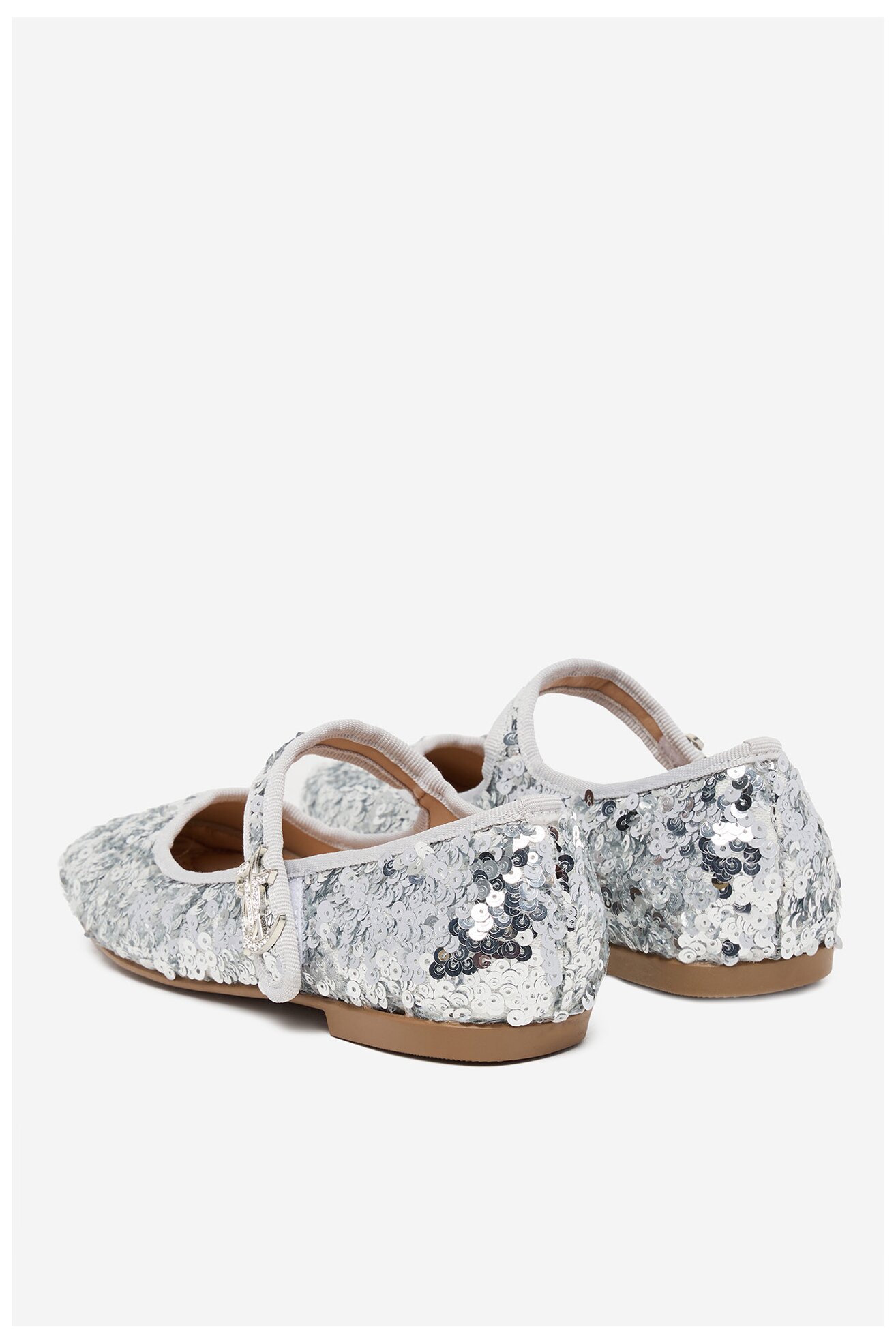 Baleriny Juicy Couture CEO-CM250112-1 Srebrny