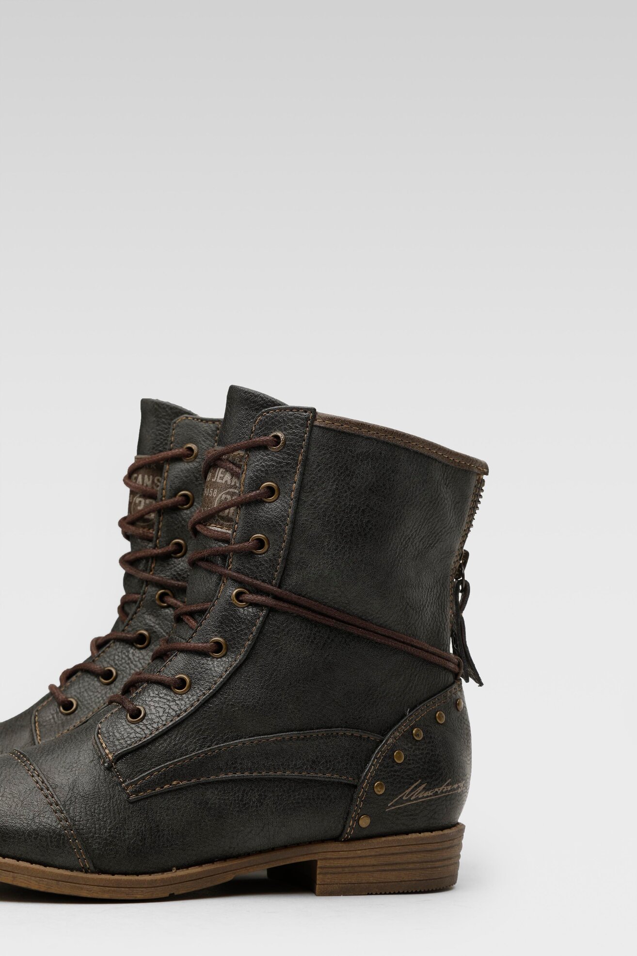 Trzewiki Mustang 1157-508 Szary