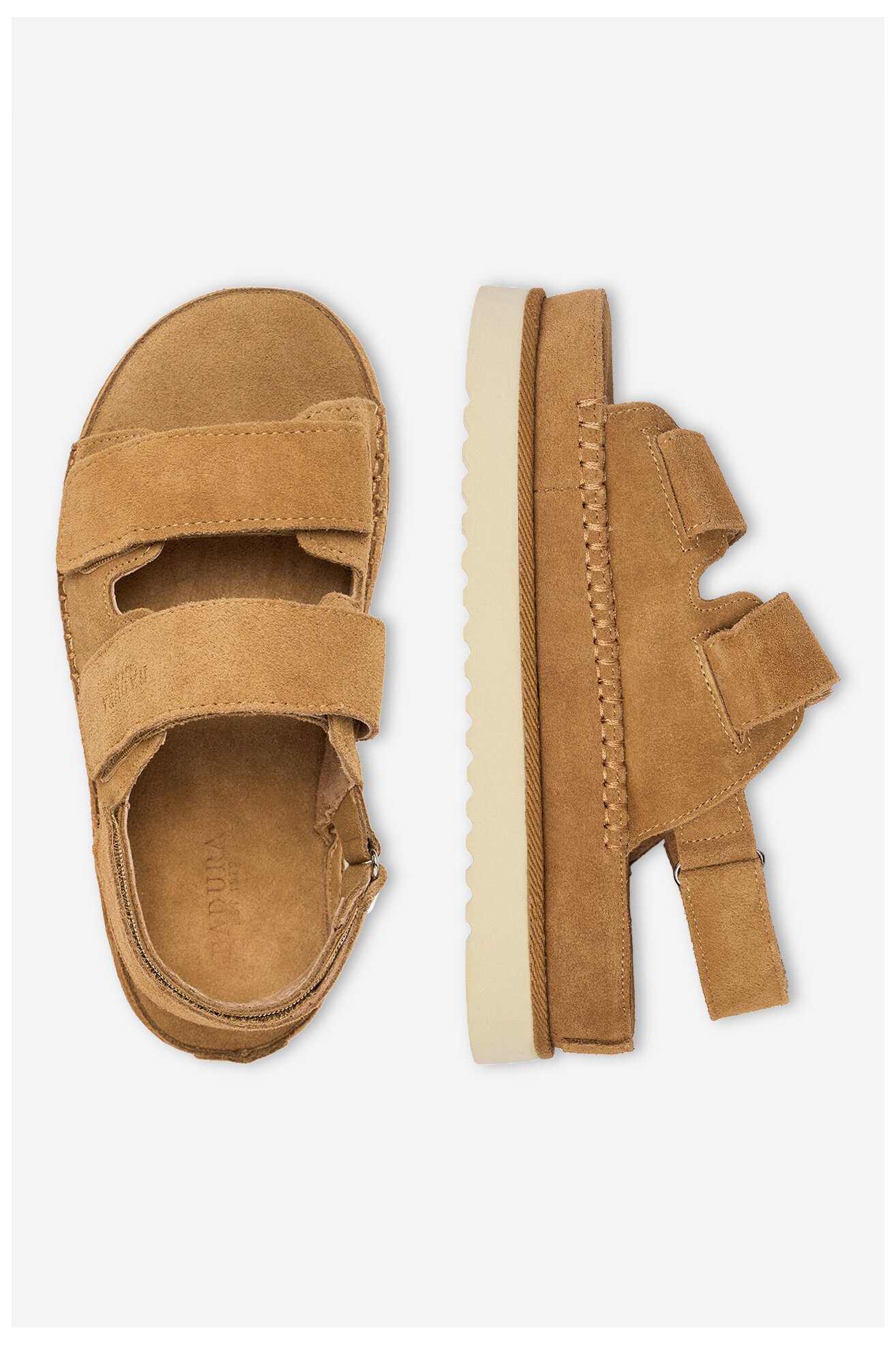 Сандали Badura C-ALEXIA-ABA-C001 ТЪМНОБЕЖОВ