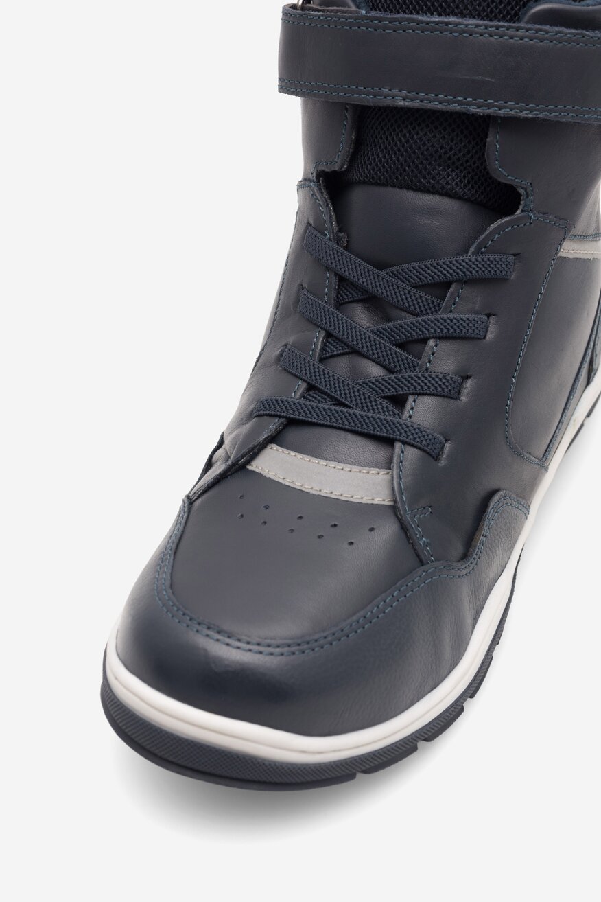 Lasocki Young - Trzewiki skórzane ocieplane - 5905588001263