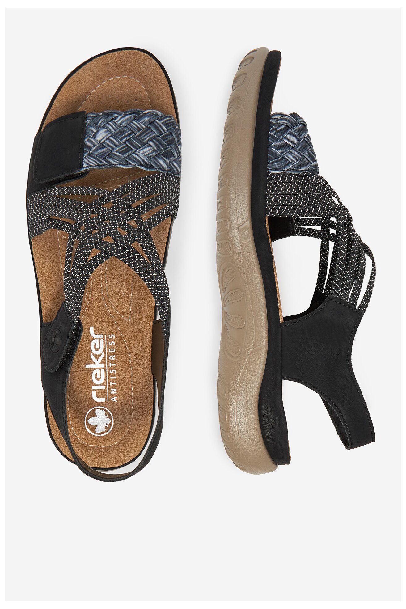 Сандали Rieker 64889-00 ЧЕРЕН