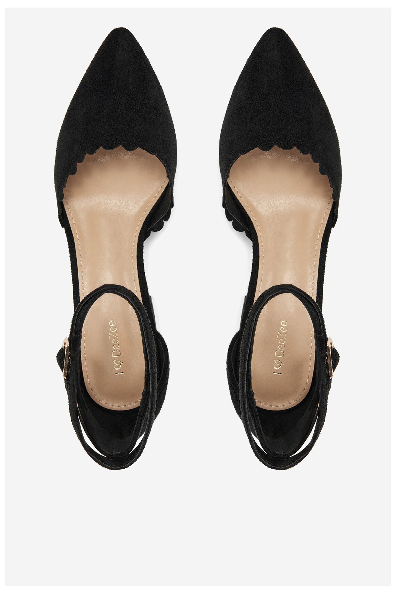 Туфлі-Човники DeeZee DF-82574-4 ЧОРНИЙ