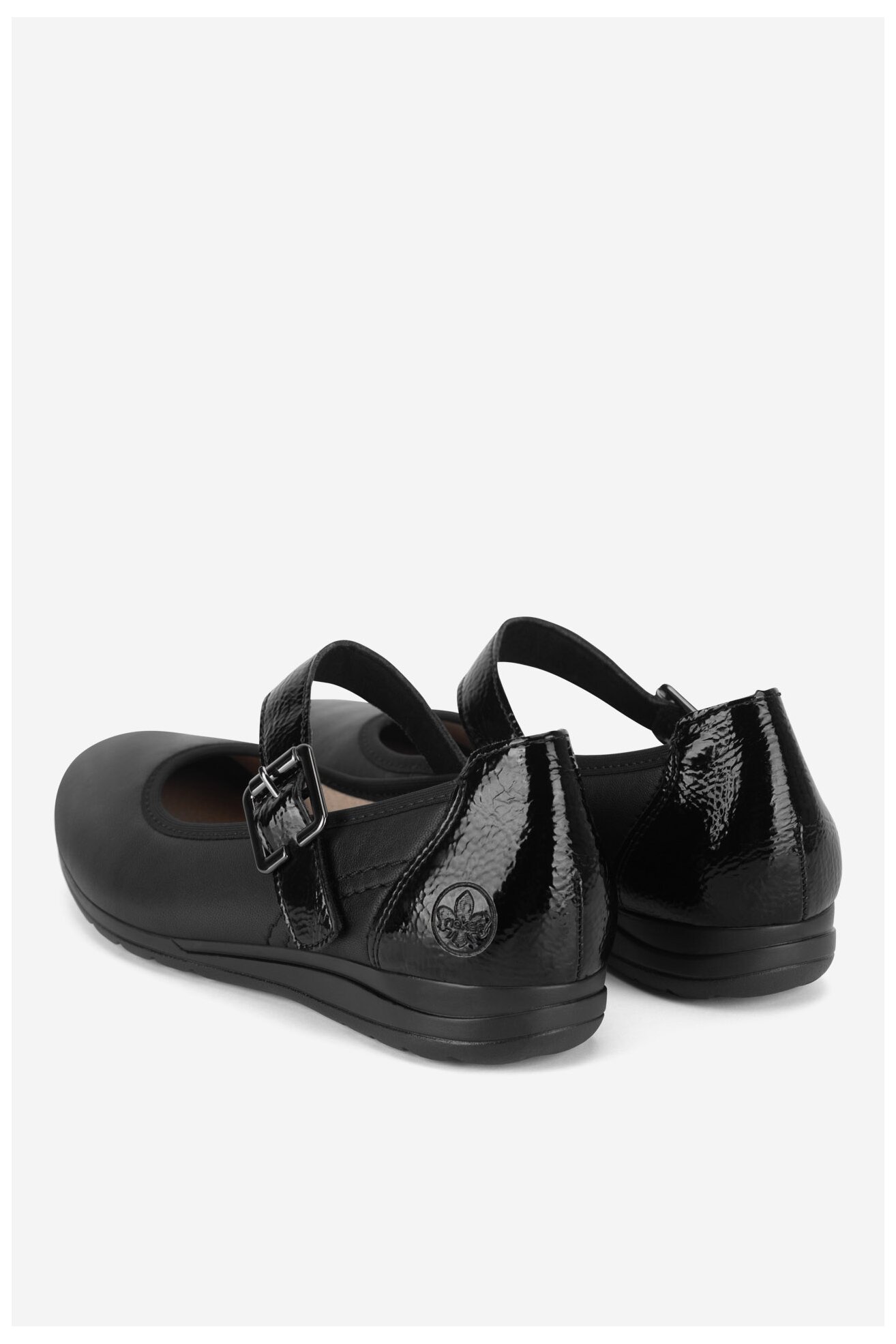 Балетки Rieker L9352-00 ЧОРНИЙ