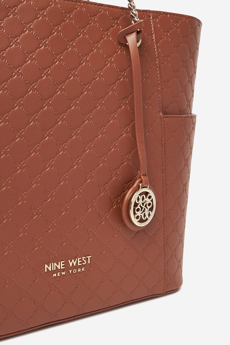 NINE WEST - Duża torebka shopper - 5906751396643