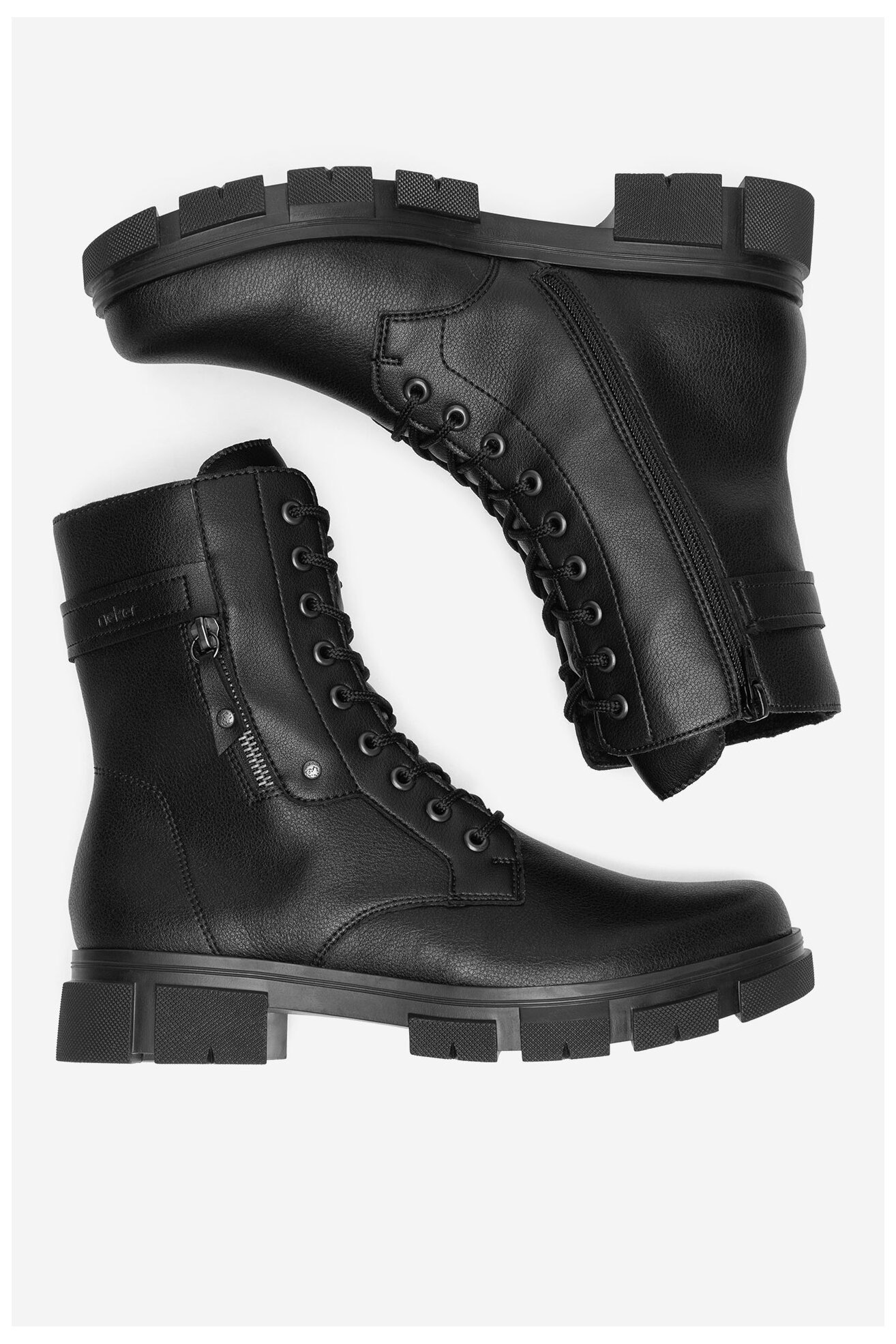 Trzewiki Rieker Y7113-00 Czarny