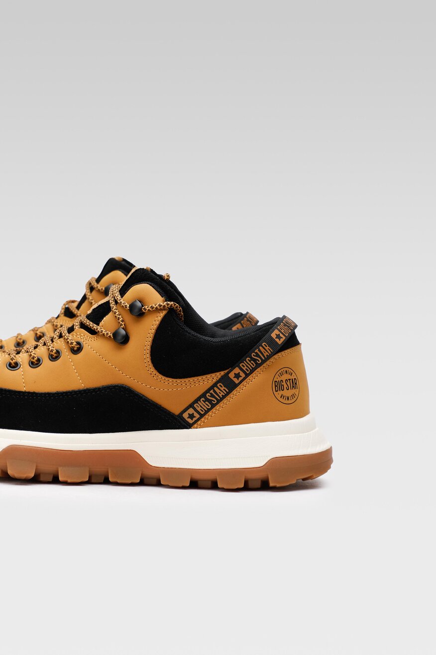 
                Big Star - Skórzane półbuty brązowe - 5904248993870