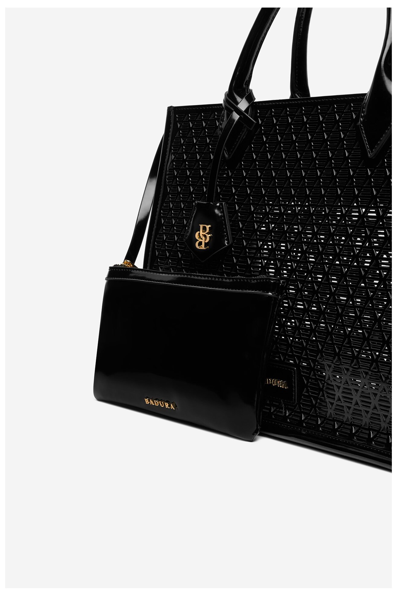 Kézitáska Badura WENN-02 FEKETE