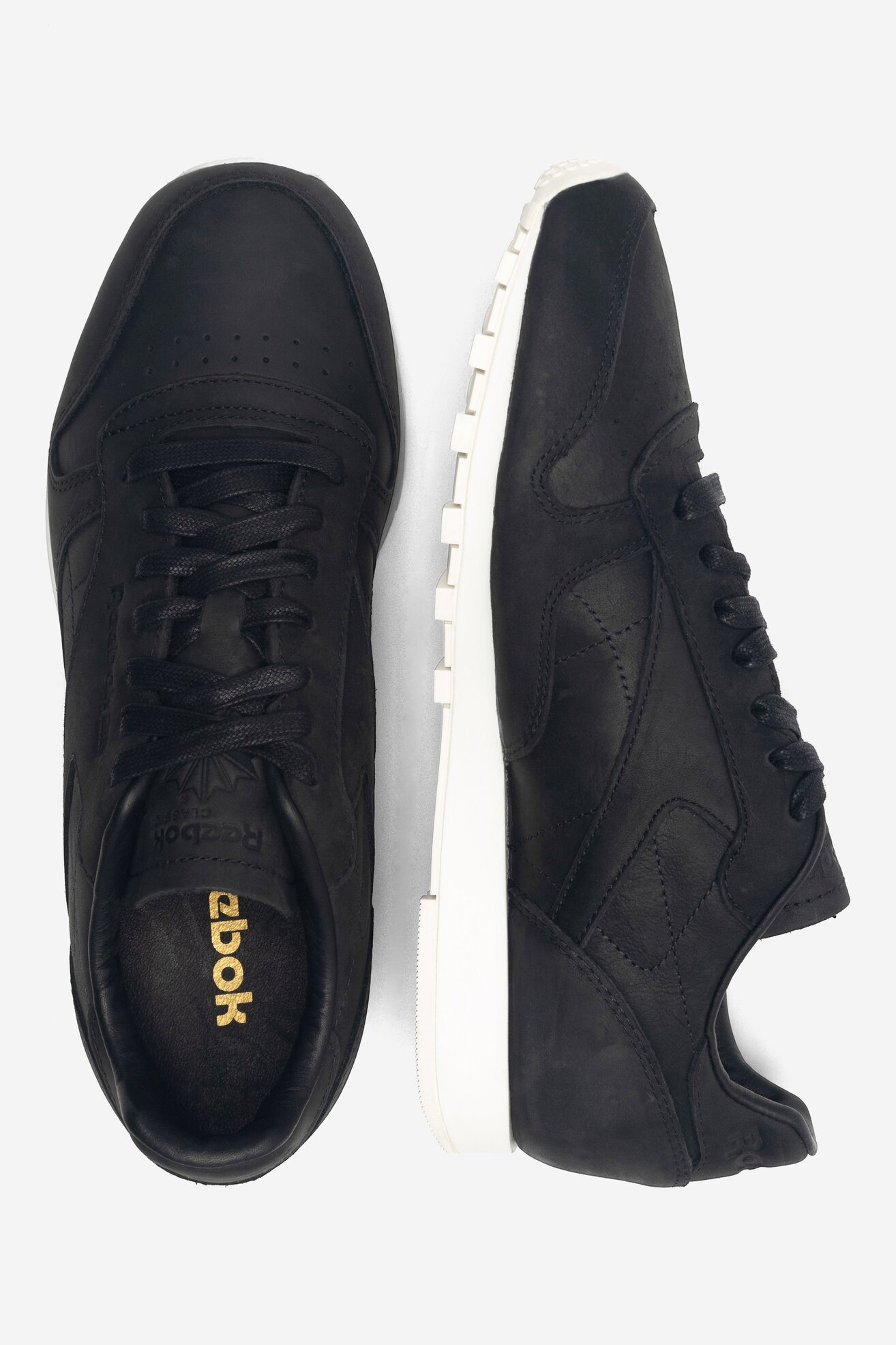 Sneakers Reebok CL LTHR LUX PW V68685 Czarny