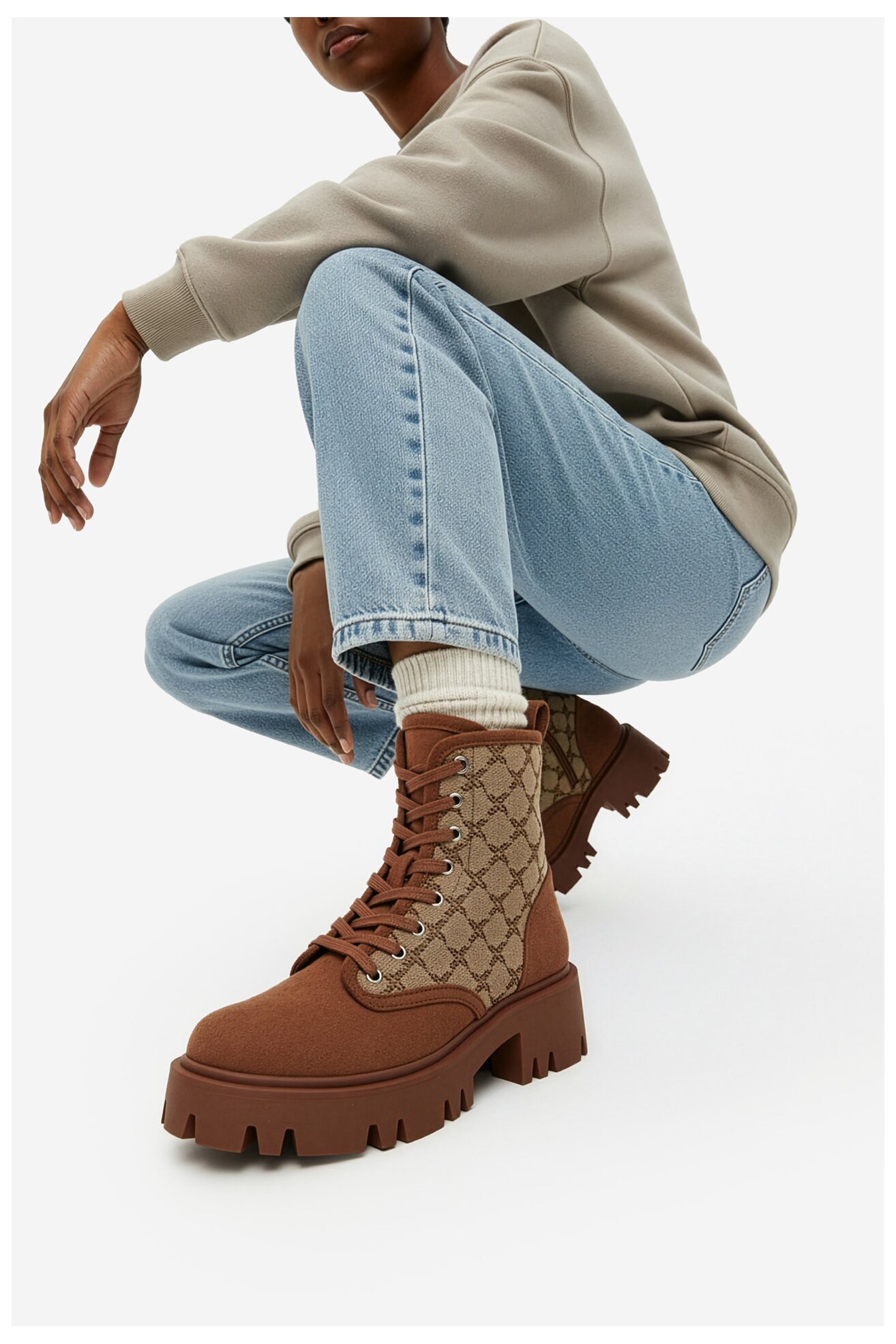 Боти NINE WEST CEO-MALAK-01 КАМЕЛ