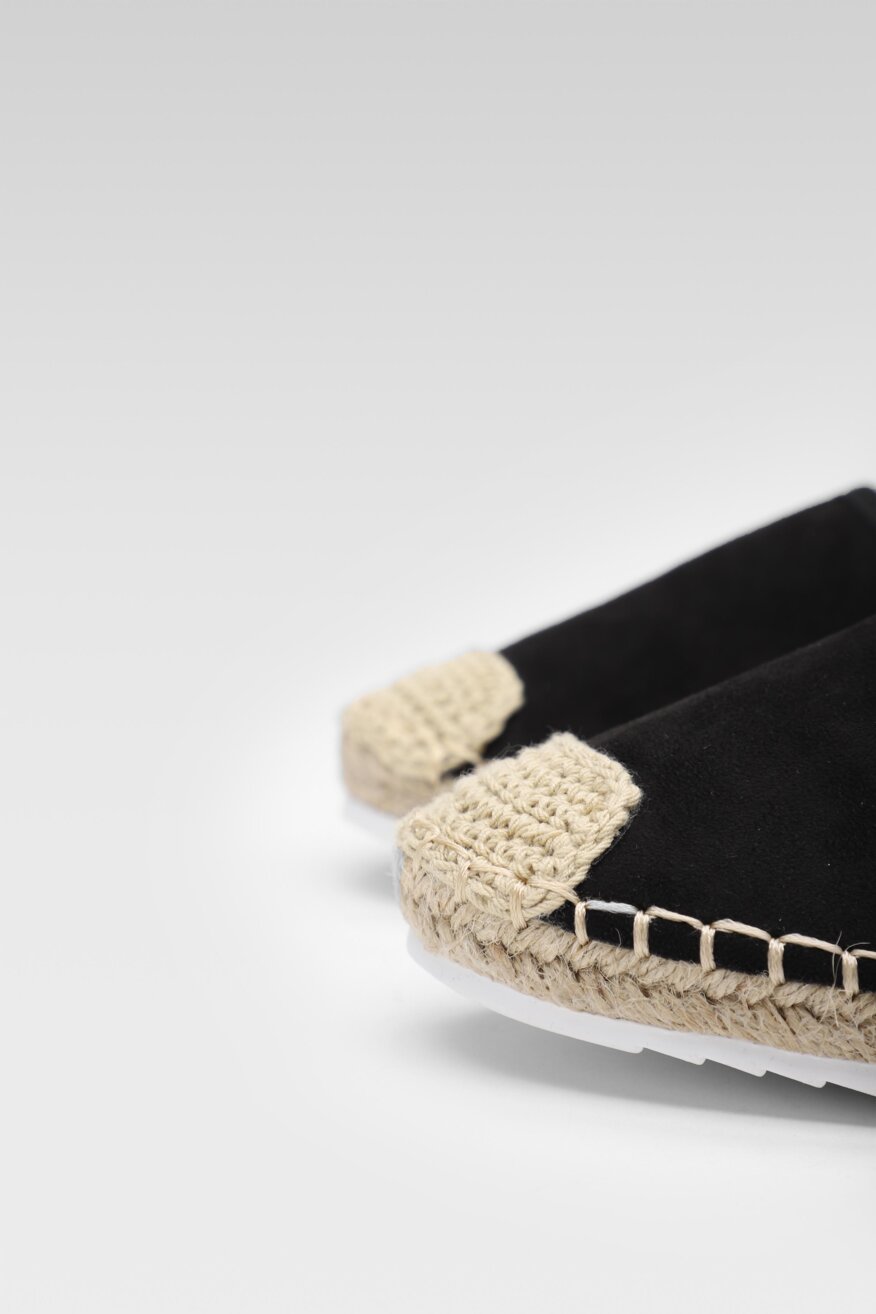 
                DeeZee - Espadryle boho czarne - 5903698465029