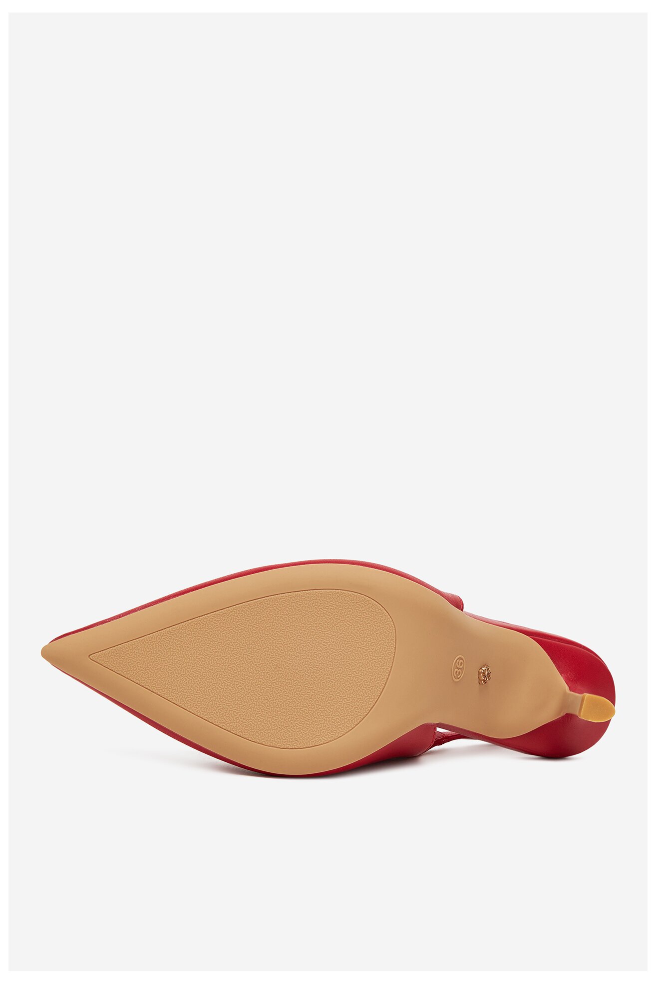 Pantofi cu toc DeeZee 6-705-8 ROŞU