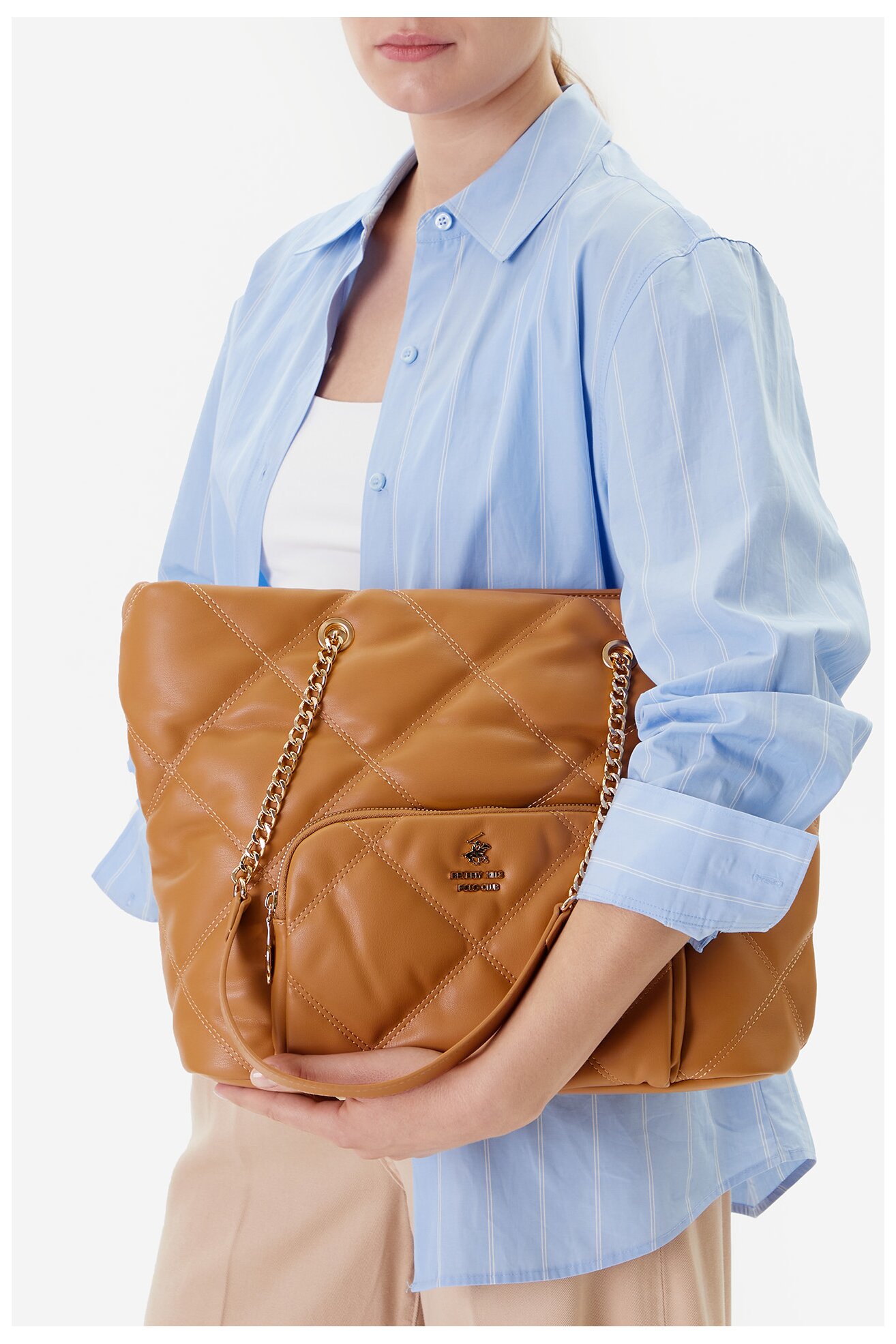 Torba Beverly Hills Polo Club CEO-BHPC-C-010-08 BEŽ