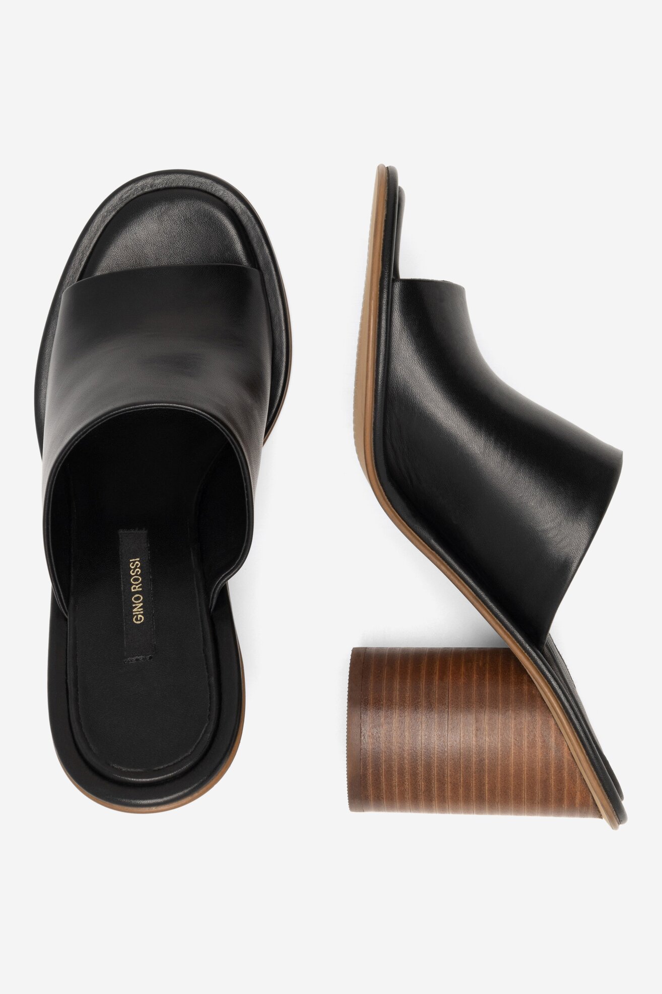 Klapki Gino Rossi ROSALIA-35432 Czarny