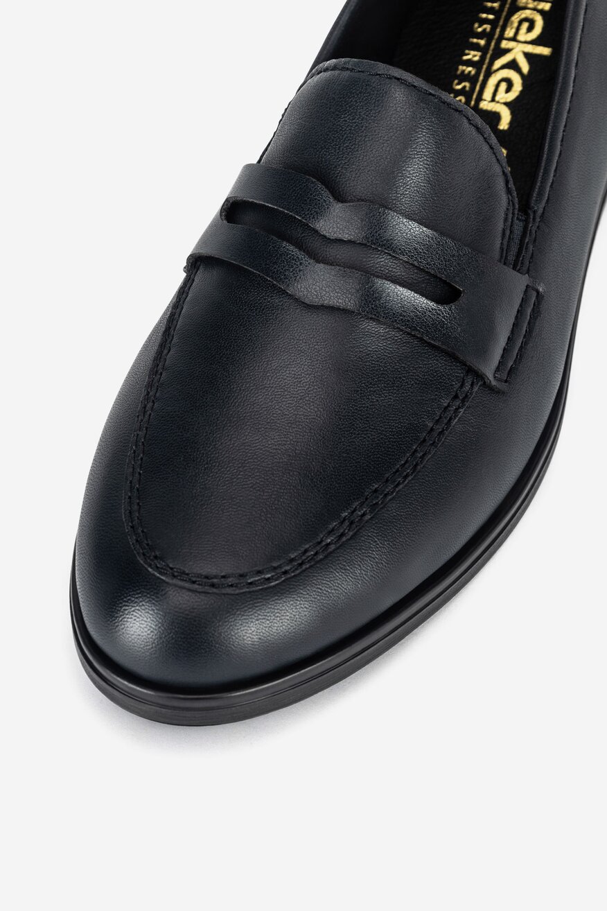 Rieker - Loafersy skórzane - 2230062965834