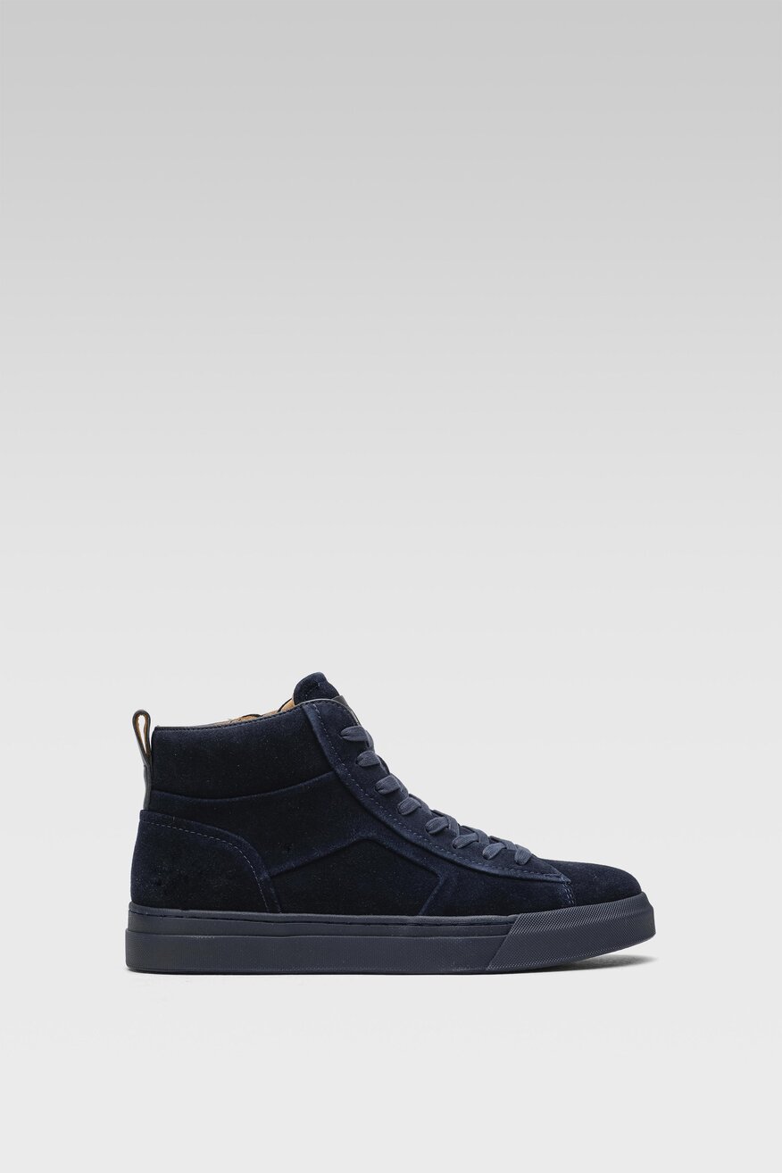 
                Gino Rossi - Trampki skórzane wysokie - 5904862371061