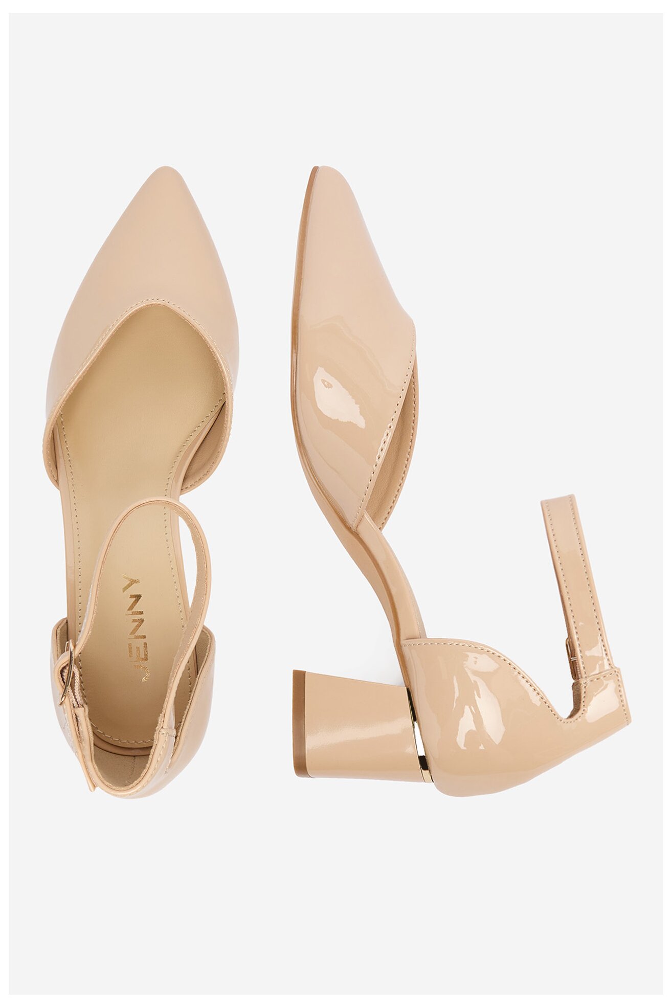 Елегантни обувки Jenny CEO-WS3296-02 БЕЖОВ