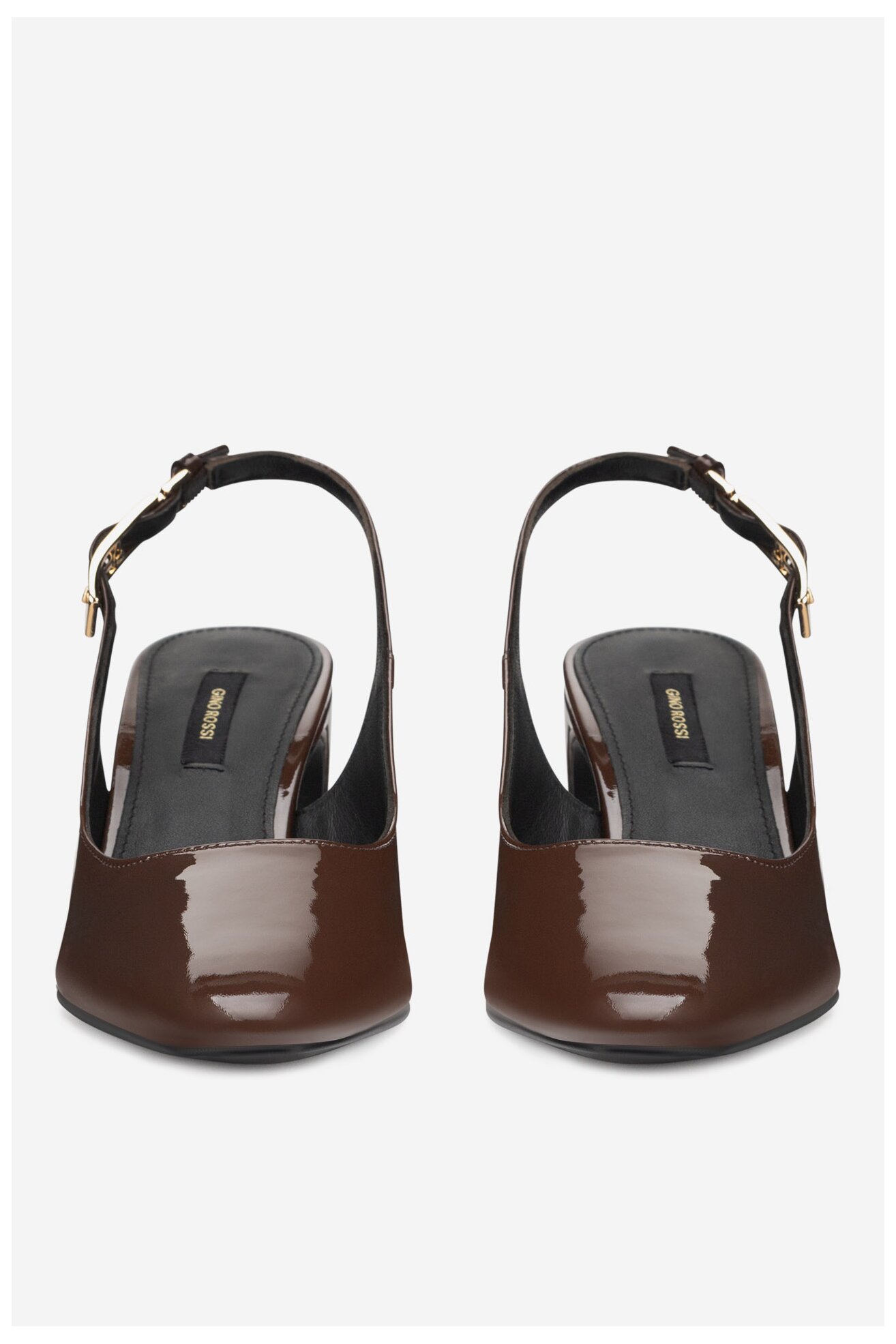 Елегантни обувки Gino Rossi JORDANA-115997 ТЪМНОКАФЯВ