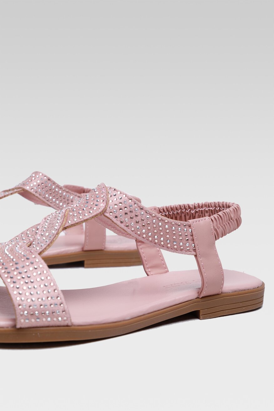 
                Jenny Fairy - Sandały z cyrkoniami - 5904248752767