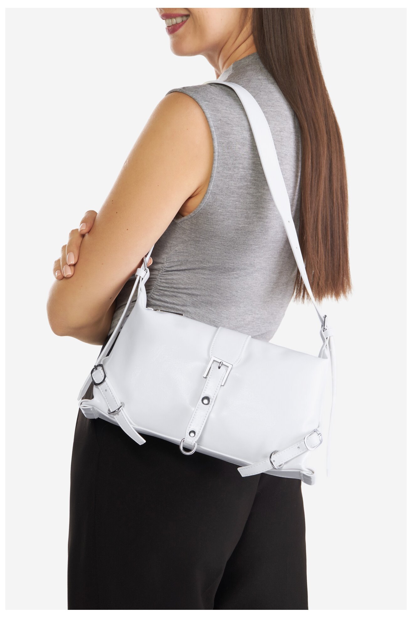 Kézitáska Jenny JNY-S-002-07 FEHÉR