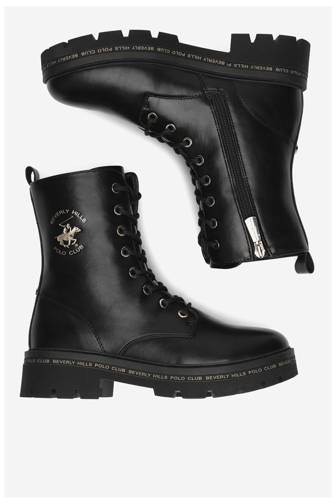 Trzewiki Beverly Hills Polo Club V12-729 Czarny