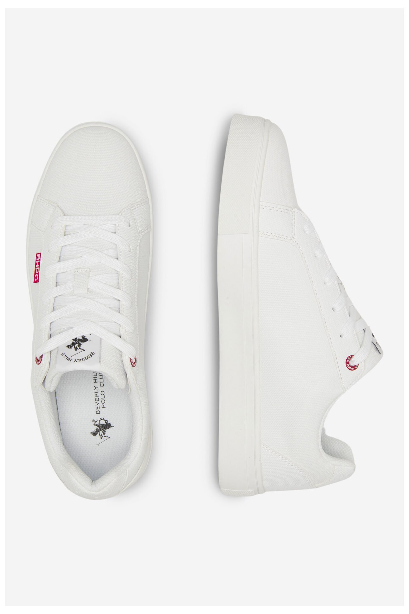 Vászoncipő Beverly Hills Polo Club M-AF210880-B FEHÉR