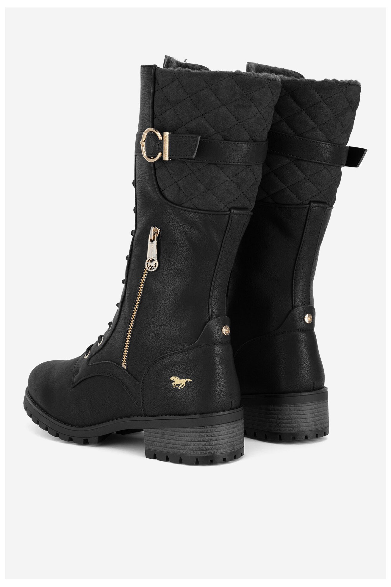 Csizma Mustang 1435-602 FEKETE