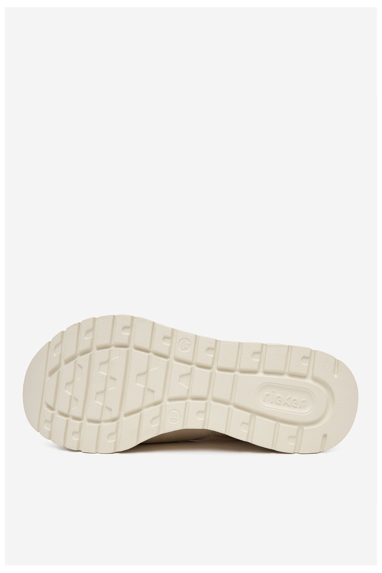 Półbuty Rieker M6053-62 Beżowy