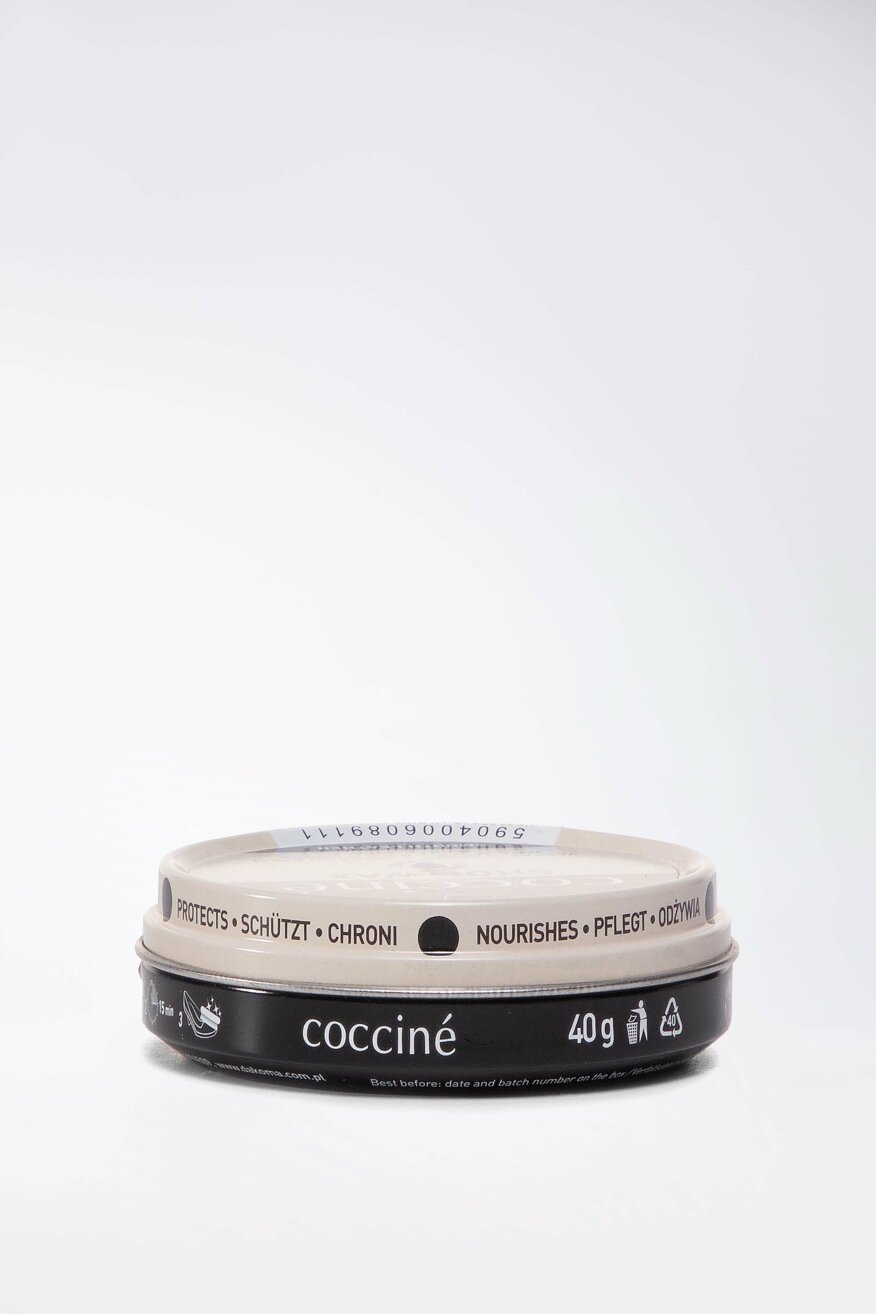 
                Coccine - Wosk do obuwia do skór licowych czarny - 5904006089920