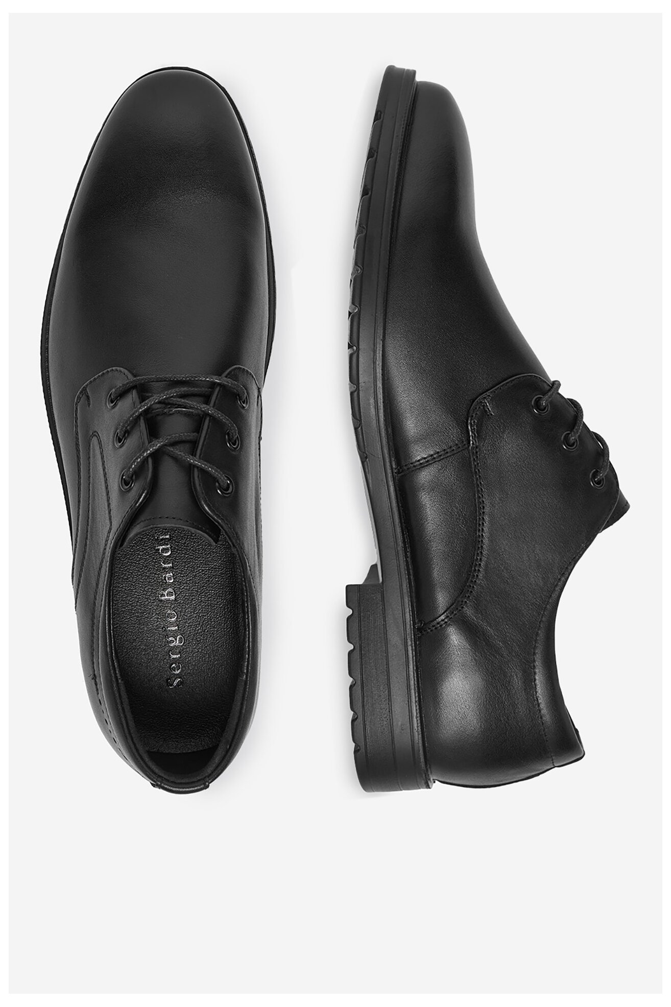 Pantofi casual Sergio Bardi MF1643-1Z NEGRU