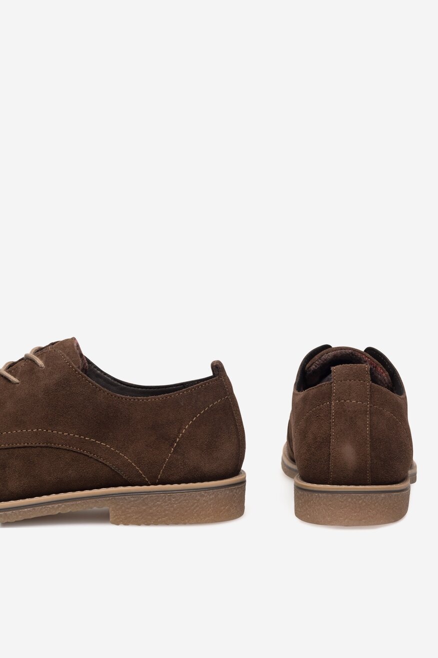 
                Sergio Bardi - Półbuty zamszowe - 5905588655824