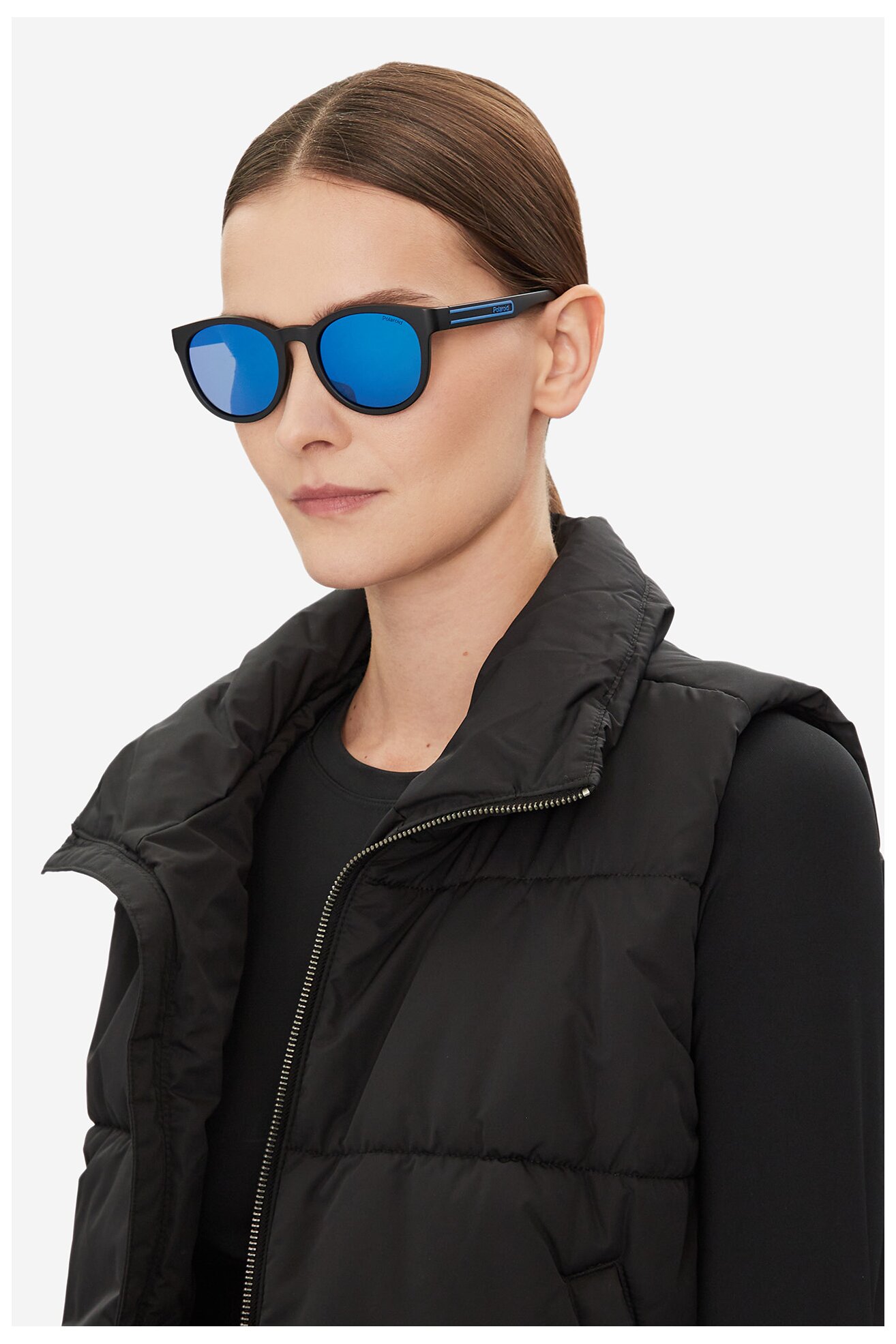 Ochelari de soare unisex Polaroid PLD 2150/S ALBASTRU