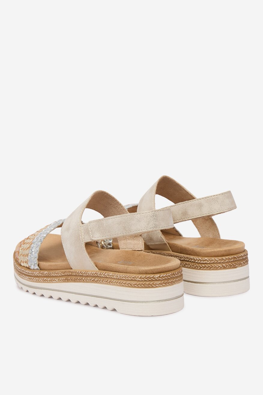 
                Remonte - Sandały skórzane - 5906751735923