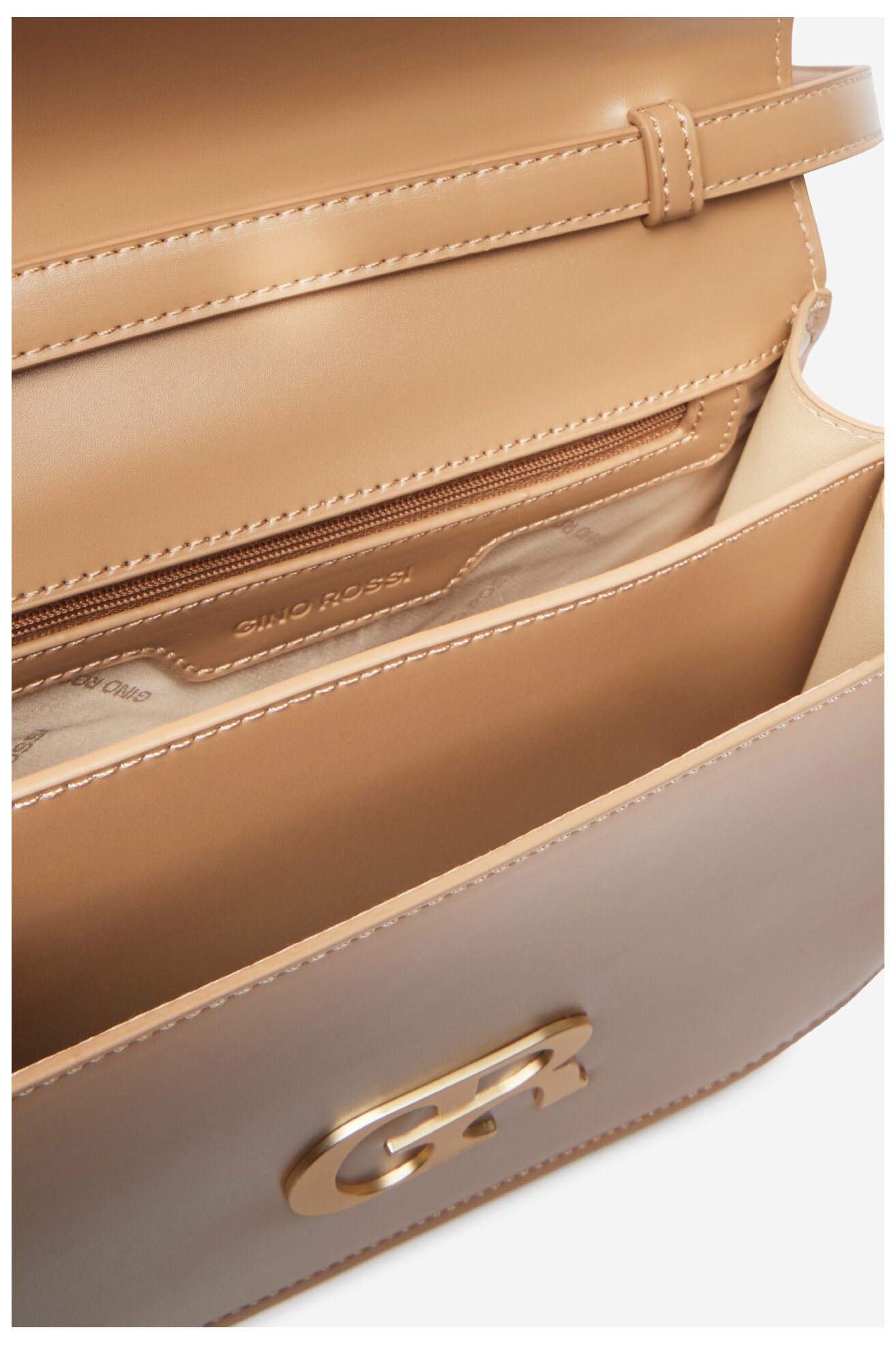 Сумка З Ремінцем Gino Rossi EO-EQ44A БЕЖЕВИЙ