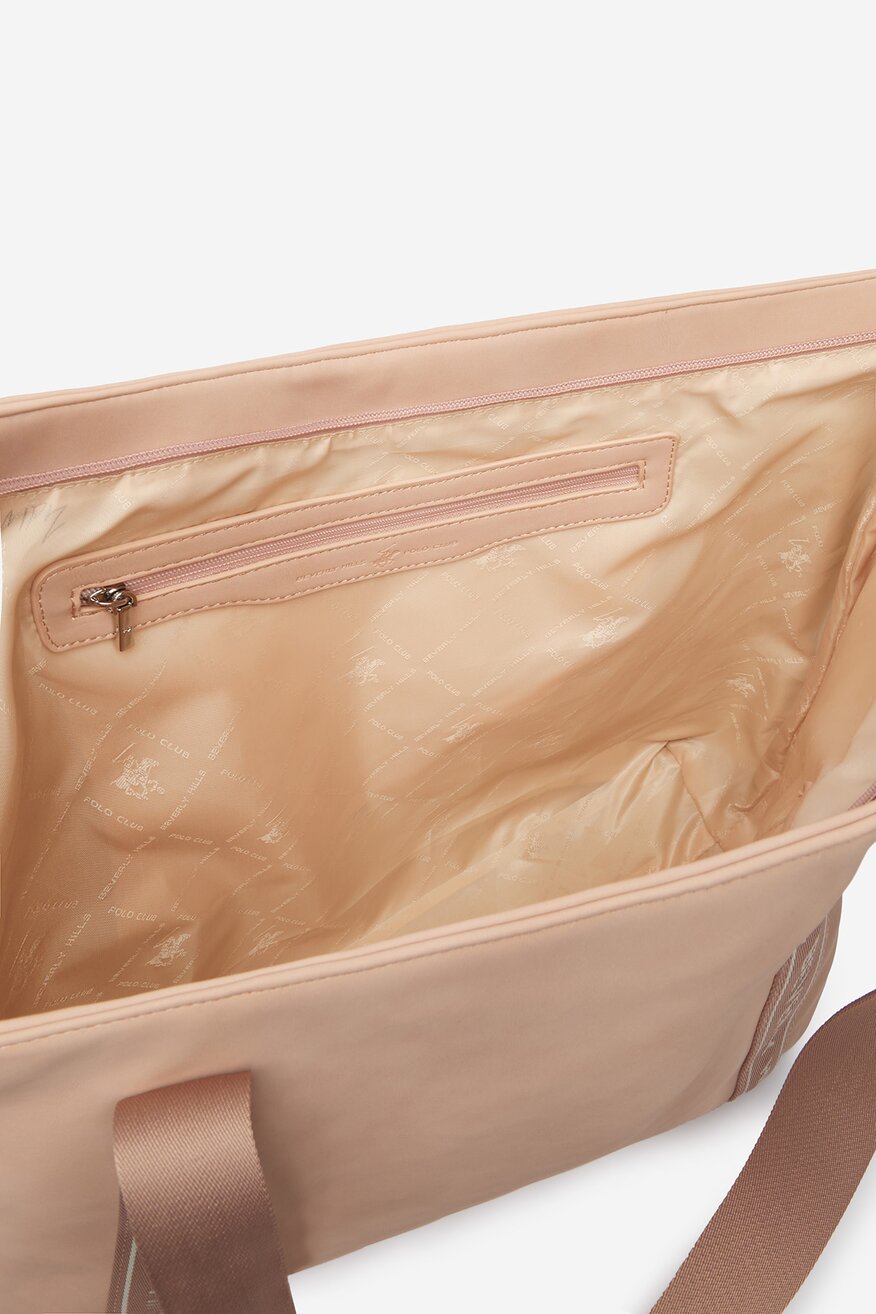 
                        Дамска чанта Beverly Hills Polo Club CWBEO-BHPC-L-016-09 РОЗОВ - 5906751672990