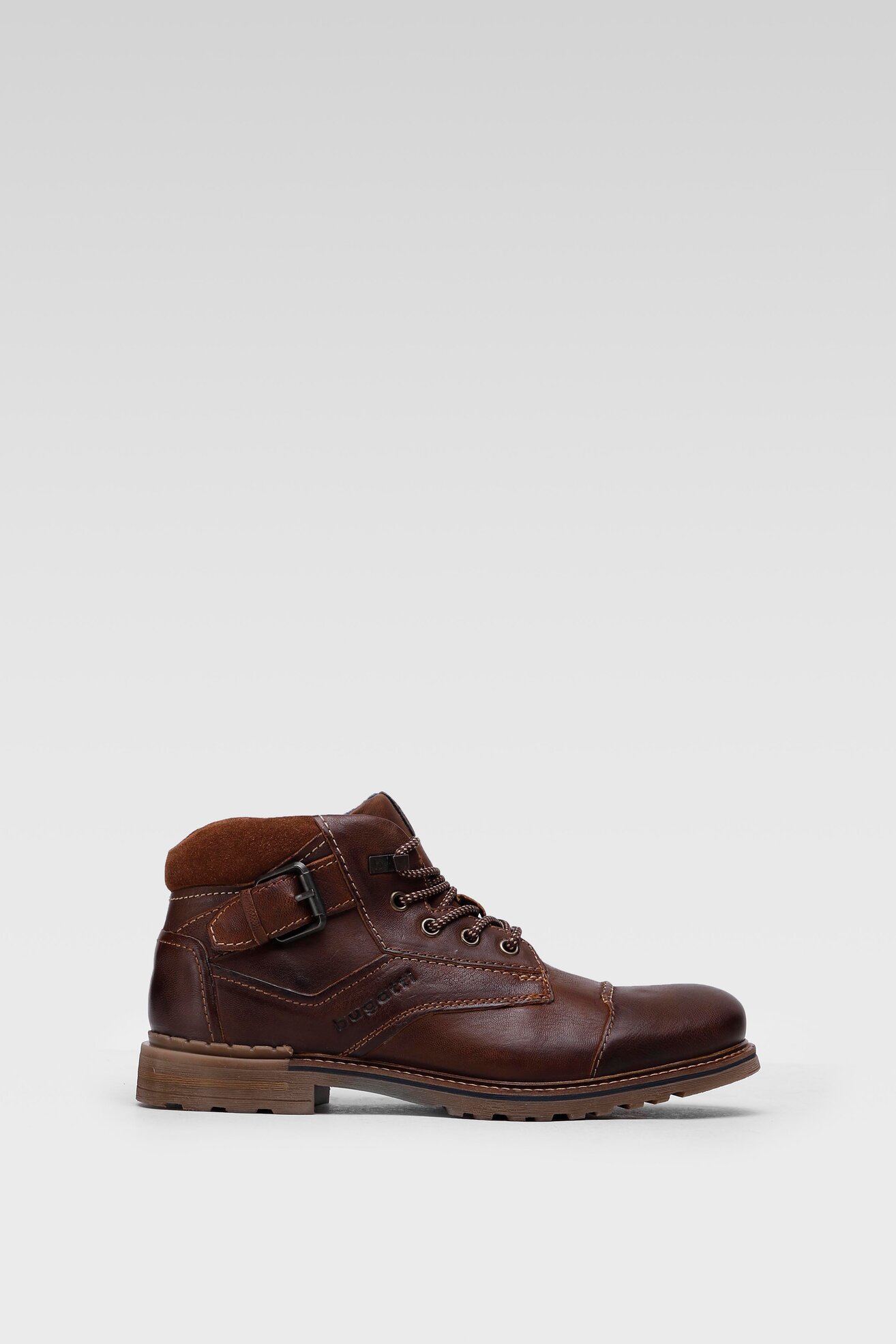 Trzewiki Bugatti 321-A0U33-3214-6363 Brązowy