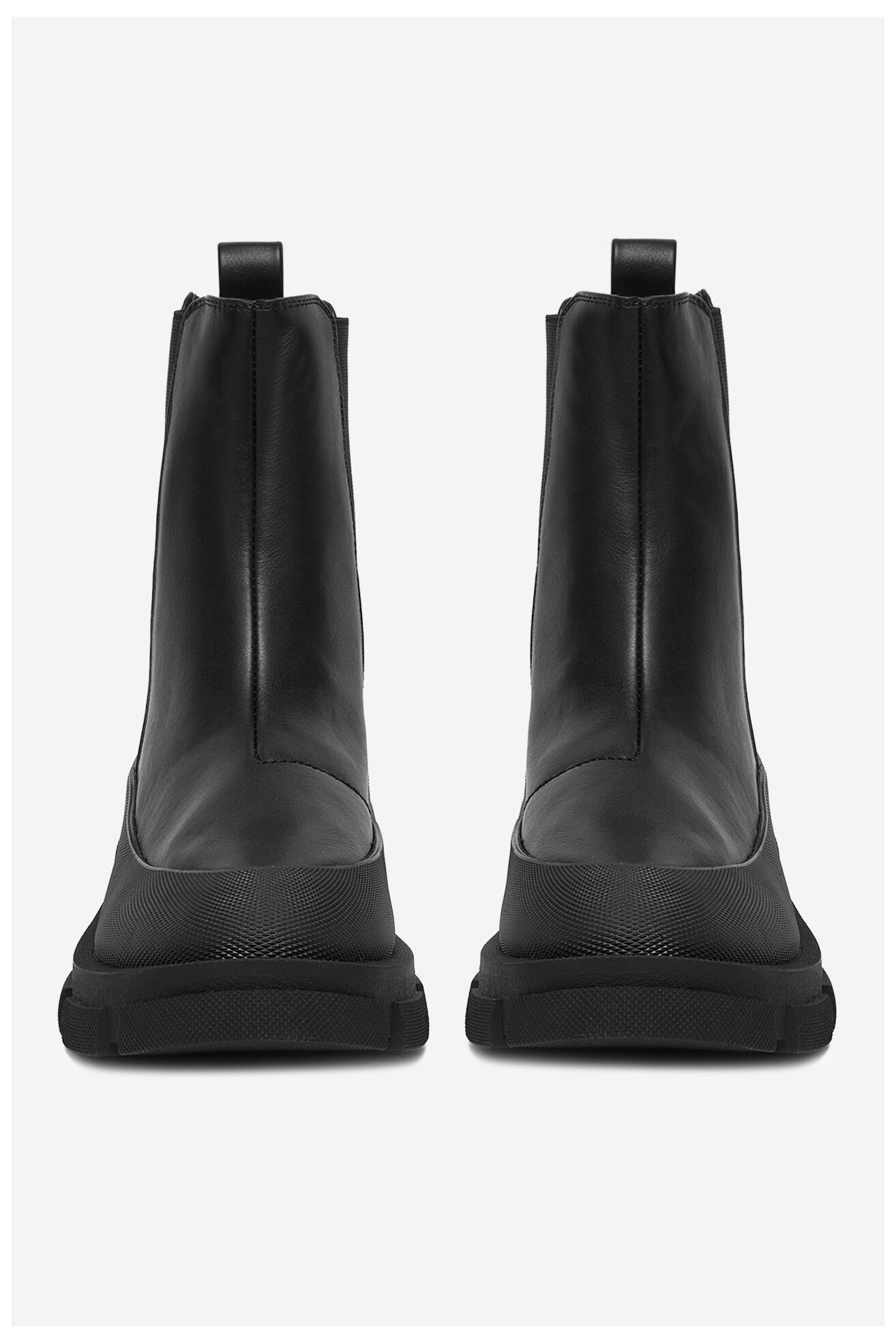 Ghete DeeZee 13059-2-BLACK PU NEGRU