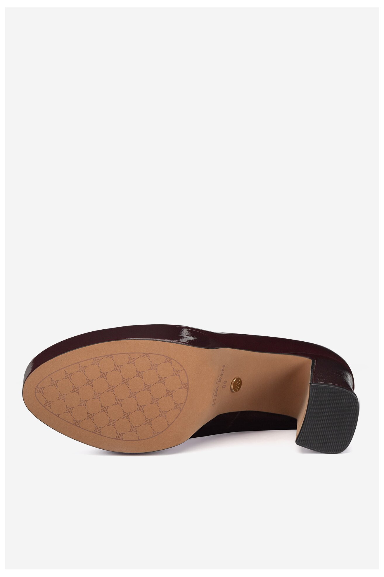 Körömcipő NINE WEST WFA3040-1 BORDÓ