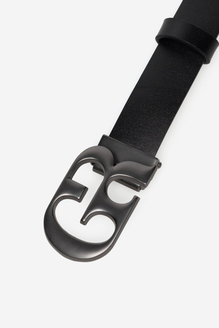 Gino Rossi - Pasek skórzany - 5905588632344