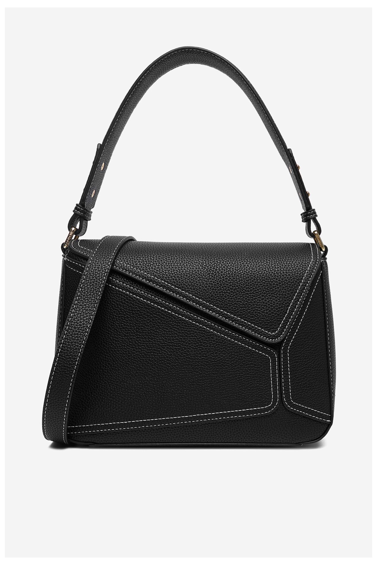 Сумка З Ремінцем Gino Rossi C-KY117 ЧОРНИЙ