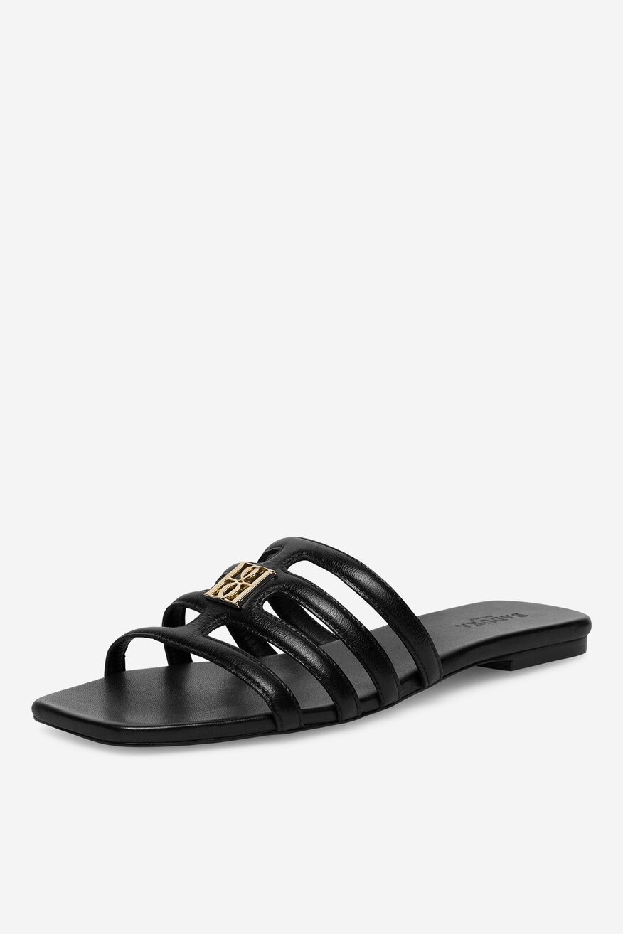 
                Badura - Klapki skórzane - 5905588360865