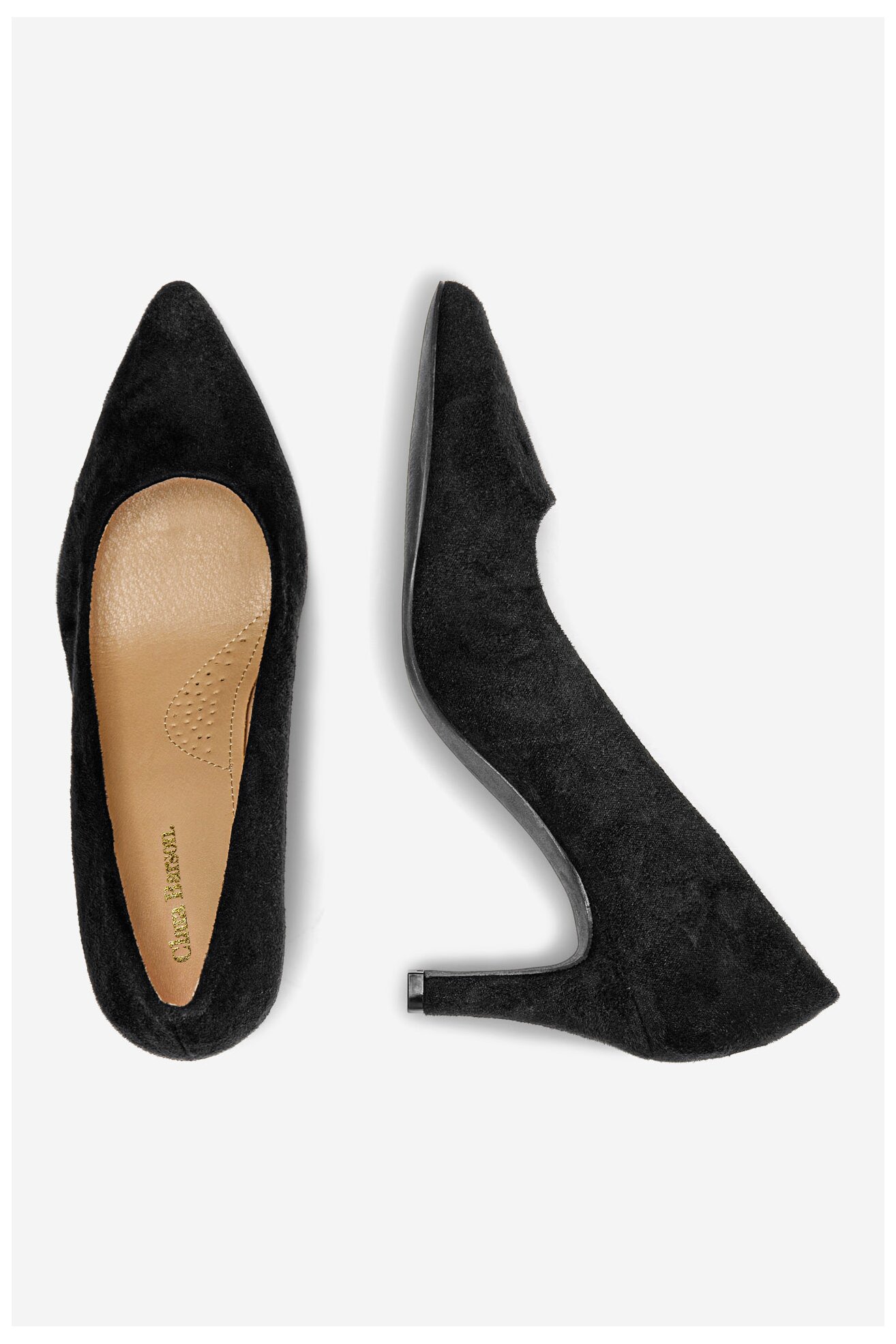 Туфлі-Човники Clara Barson JD23-0417-76 ЧОРНИЙ