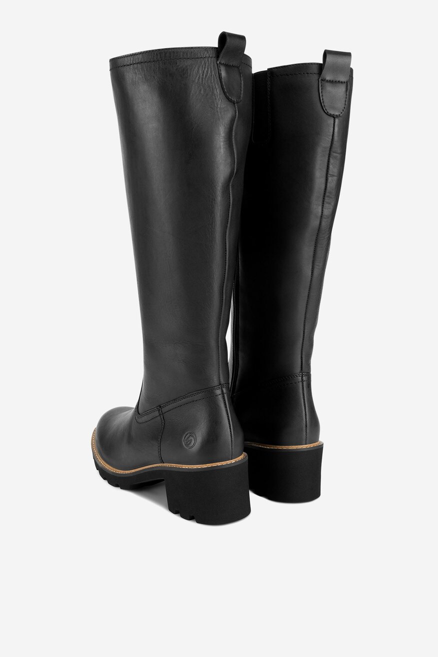 
                Remonte - Kozaki skórzane ocieplane - 2230068903045