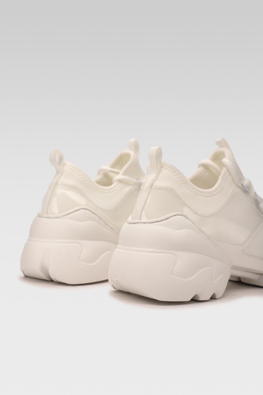 
                Gino Rossi Sport - Półbuty pastelowe białe - 5903698543406