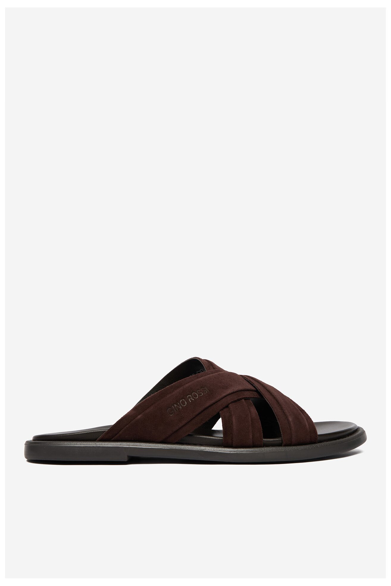 Klapki Gino Rossi CEO-MARCELLO-11 MB Brązowy