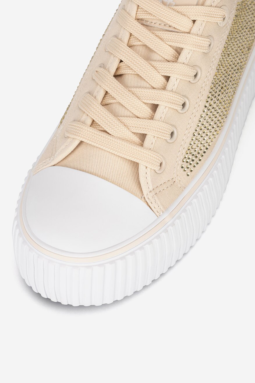 
                Plátěná obuv Beverly Hills Polo Club BÉŽOVÁ - 5905588811176