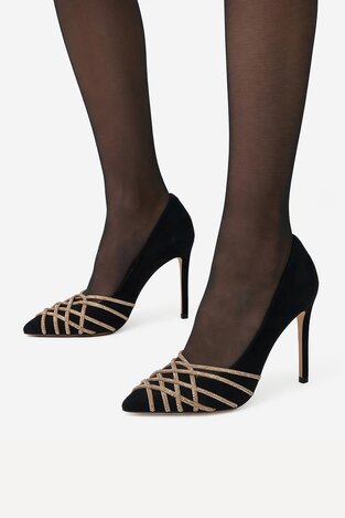 Туфлі-Човники EVA MINGE EO-KATE-V325-9331 ЧОРНИЙ