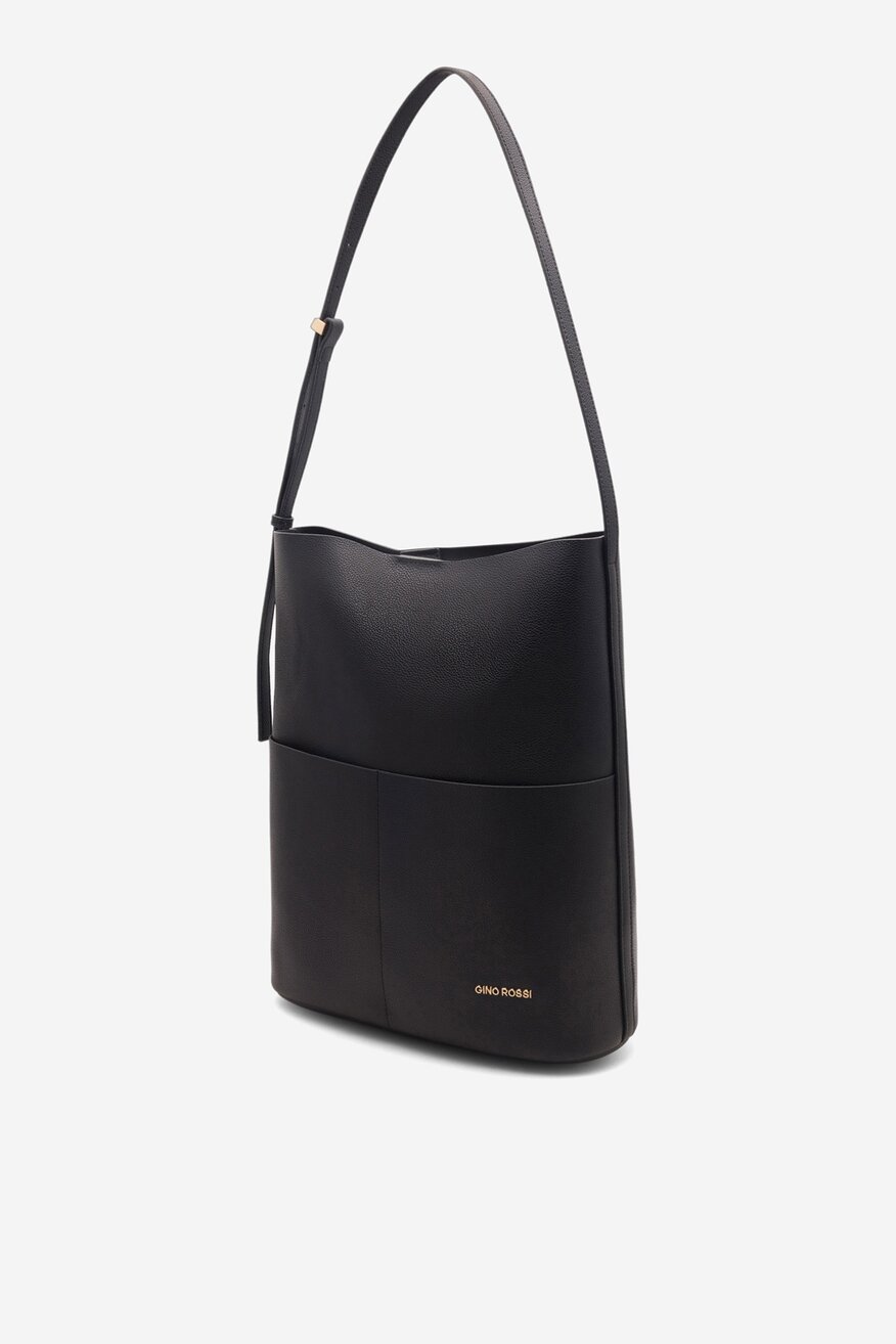 Дамска чанта Gino Rossi ЧЕРЕН - 5905588135074