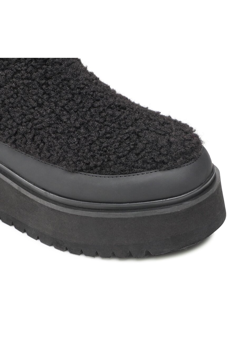 Jenny Fairy - Śniegowce flatformy czarne - 5904248245924