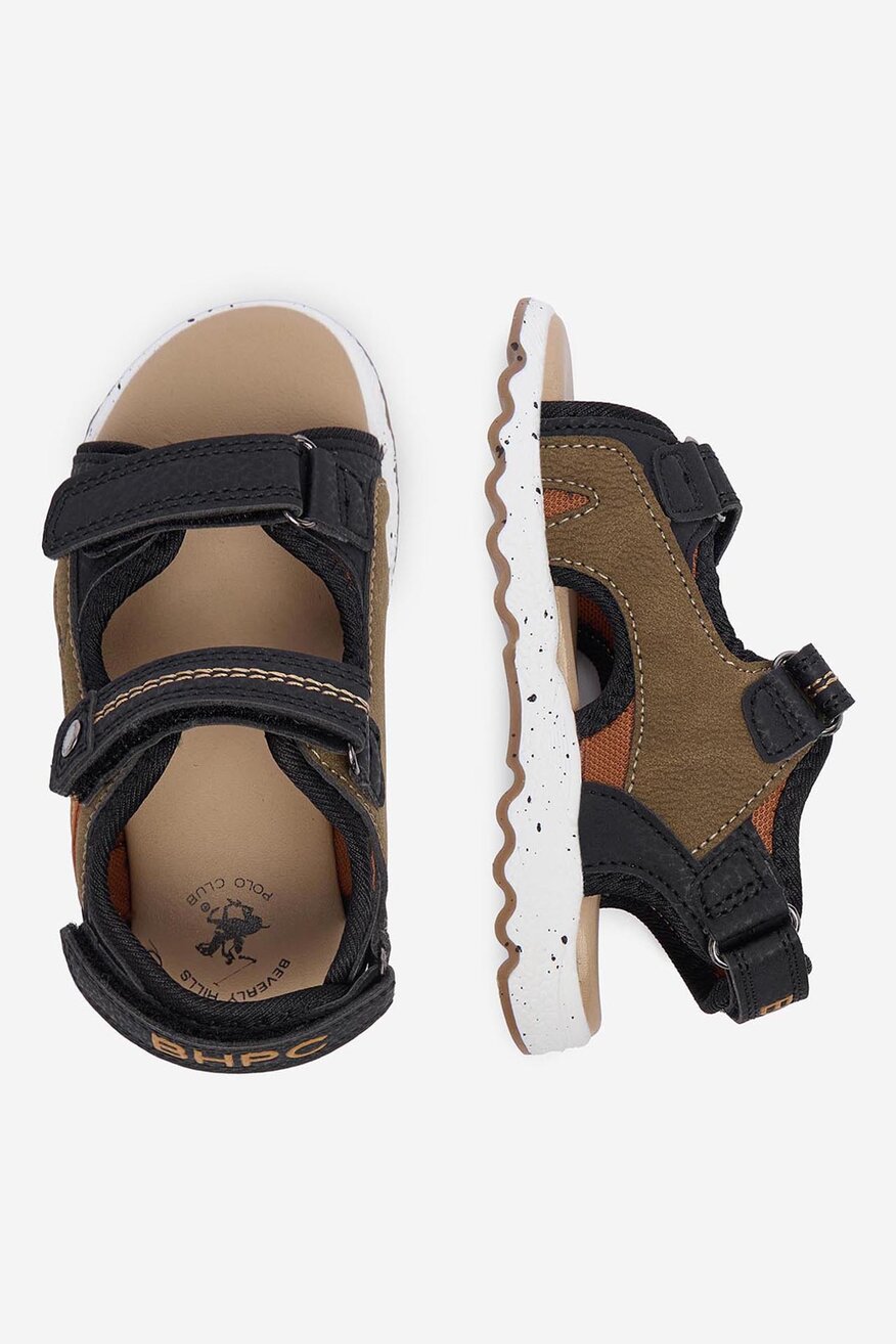 
                        Sandały Beverly Hills Polo Club CEO-AVO-25060405602 Khaki - 5906751924259