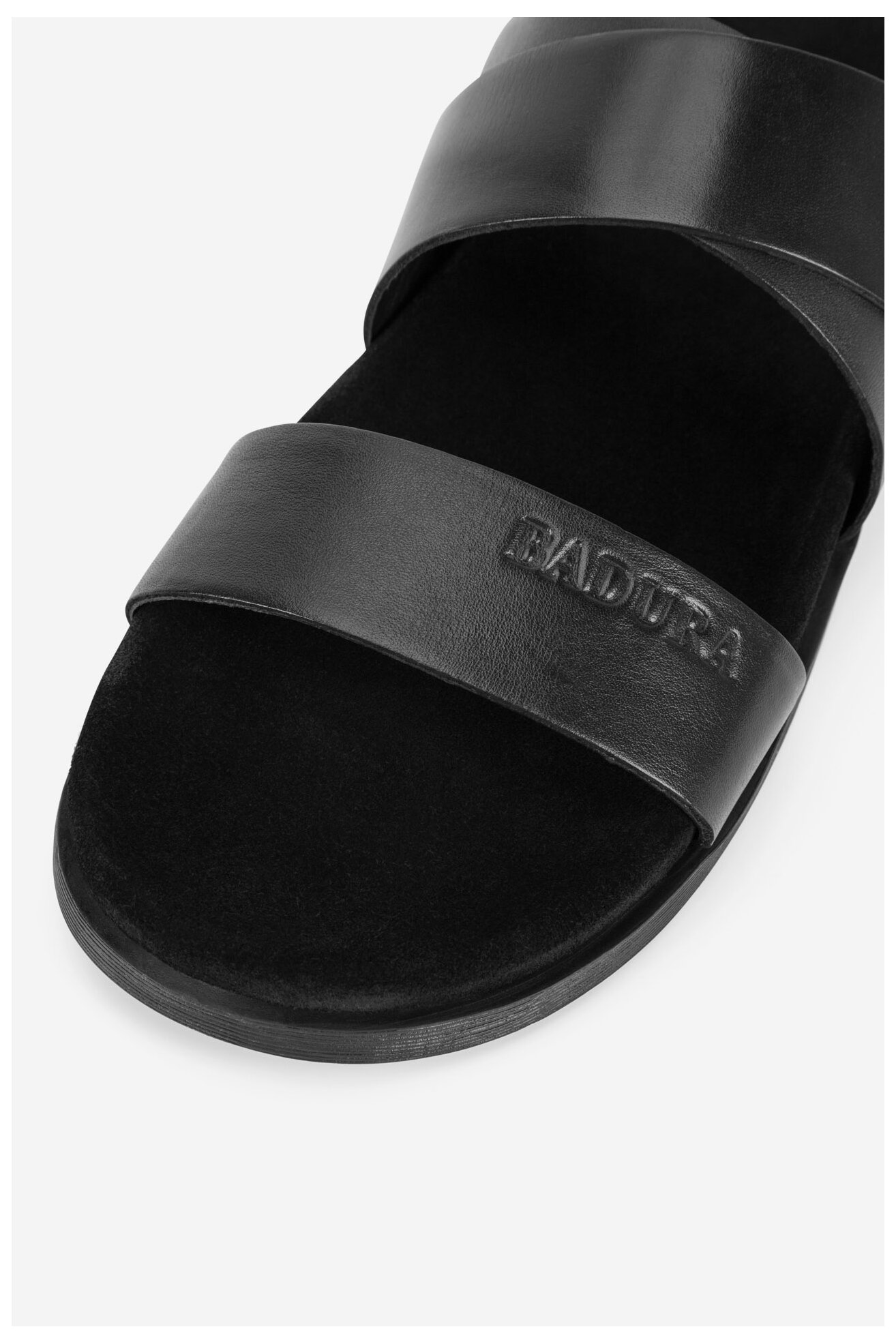 Klapki Badura FRANKIE-23 MB Czarny